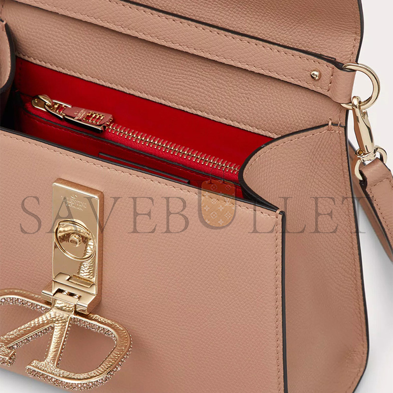 VALENTINO SMALL VSLING HANDBAG WITH JEWEL EMBROIDERY 5W2B0F53YVV_KFJ (22*17*9cm)